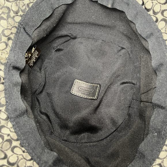Y2K Coach FS2793 Mini Signature Crusher Hat Size M/L main image 6